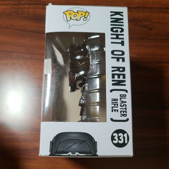 Funko Pop! Star Wars #331- Knight of Ren Hematite Chrome Blaster Rifle - Picture 2 of 6